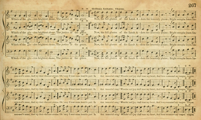 Carmina Sacra: or, Boston Collection of Church Music: comprising the most popular psalm and hymn tunes in eternal use together with a great variety of new tunes, chants, sentences, motetts... page 231