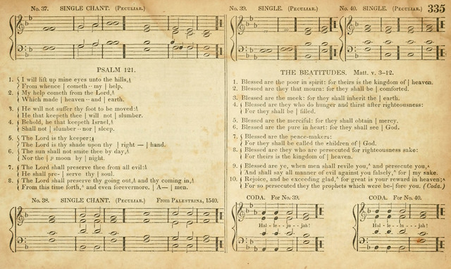 Carmina Sacra: or, Boston Collection of Church Music: comprising the most popular psalm and hymn tunes in eternal use together with a great variety of new tunes, chants, sentences, motetts... page 299