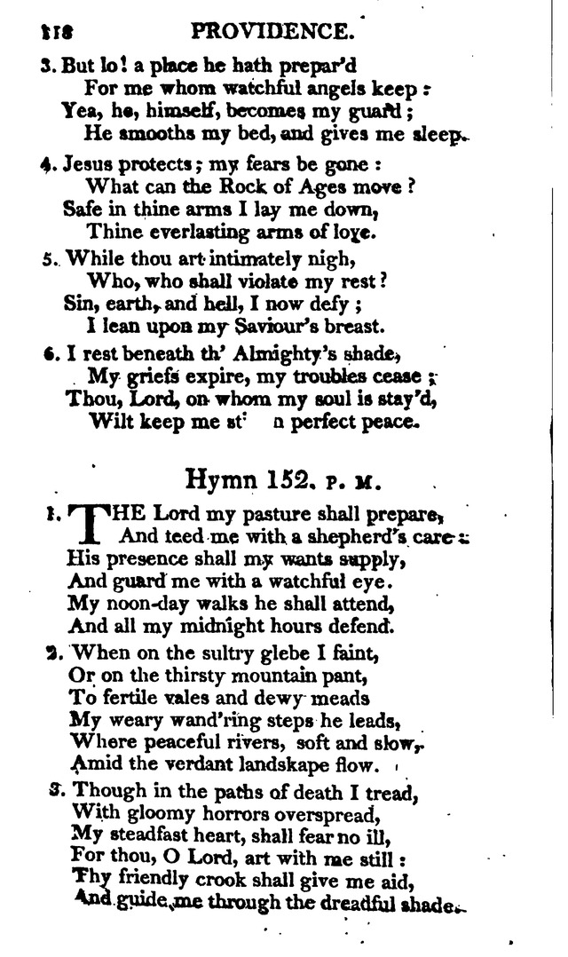 A Choice Selection of Evangelical Hymns, from various authors: for the use of the English Evangelical Lutheran Church in New York page 118