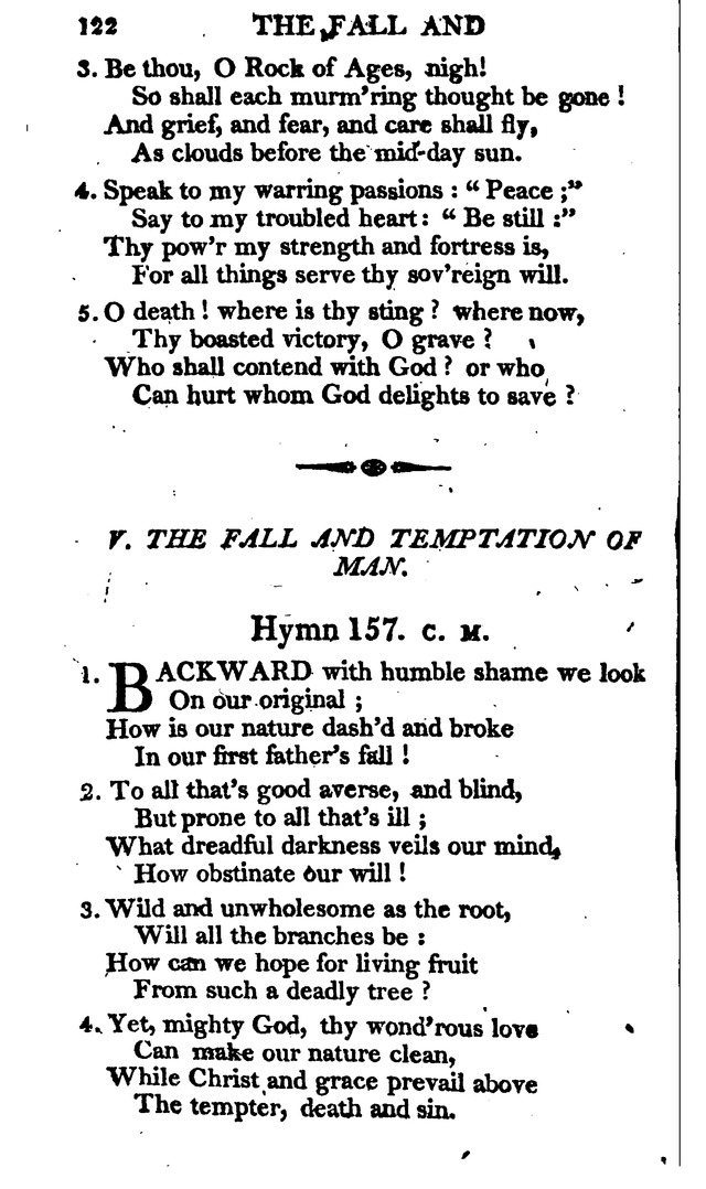 A Choice Selection of Evangelical Hymns, from various authors: for the use of the English Evangelical Lutheran Church in New York page 122