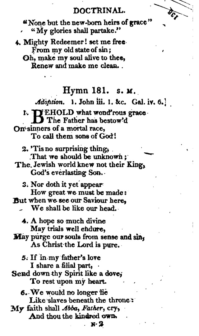 A Choice Selection of Evangelical Hymns, from various authors: for the use of the English Evangelical Lutheran Church in New York page 137