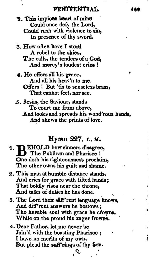 A Choice Selection of Evangelical Hymns, from various authors: for the use of the English Evangelical Lutheran Church in New York page 169