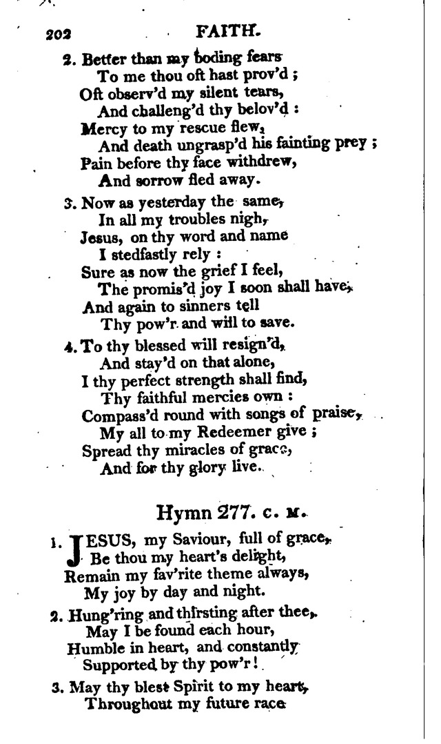 A Choice Selection of Evangelical Hymns, from various authors: for the use of the English Evangelical Lutheran Church in New York page 202