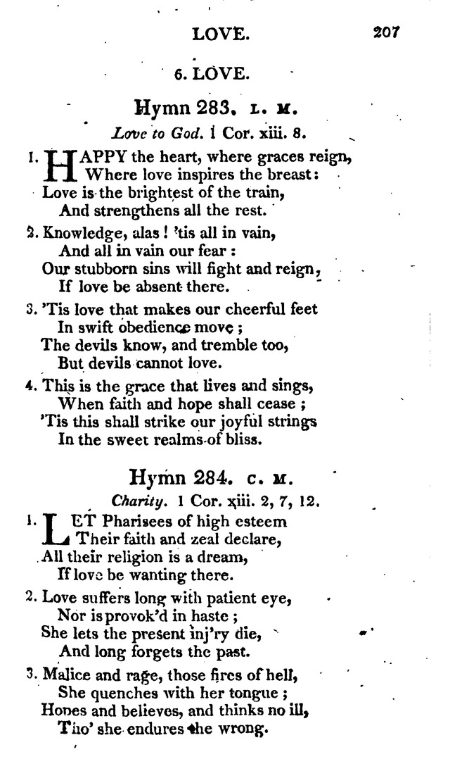 A Choice Selection of Evangelical Hymns, from various authors: for the use of the English Evangelical Lutheran Church in New York page 207