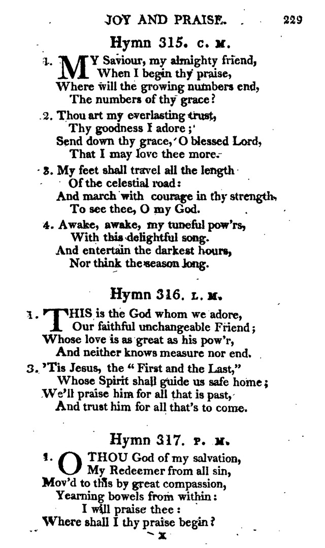 A Choice Selection of Evangelical Hymns, from various authors: for the use of the English Evangelical Lutheran Church in New York page 227