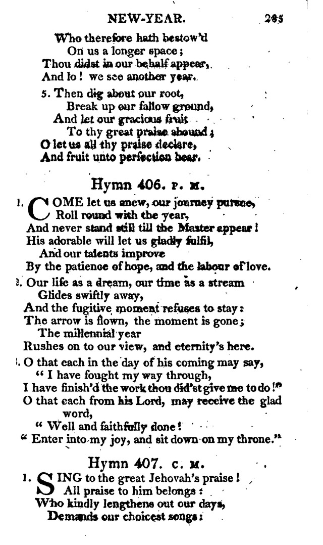 A Choice Selection of Evangelical Hymns, from various authors: for the use of the English Evangelical Lutheran Church in New York page 283