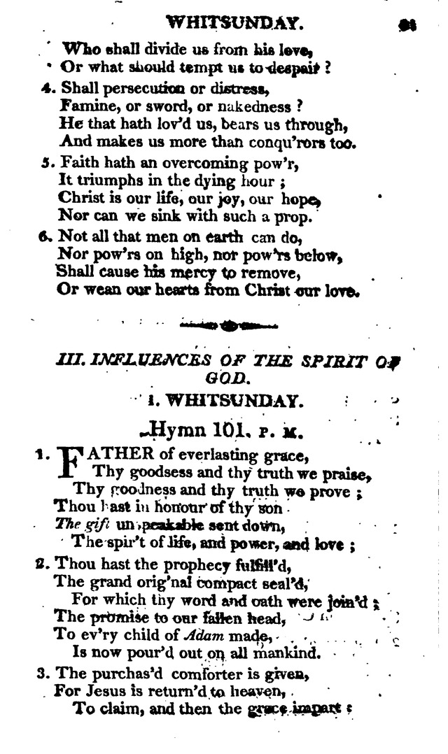 A Choice Selection of Evangelical Hymns, from various authors: for the use of the English Evangelical Lutheran Church in New York page 81