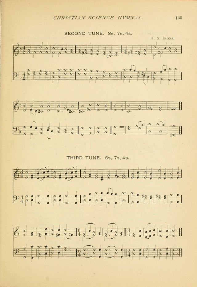 Christian Science Hymnal: a selection of spiritual songs page 135