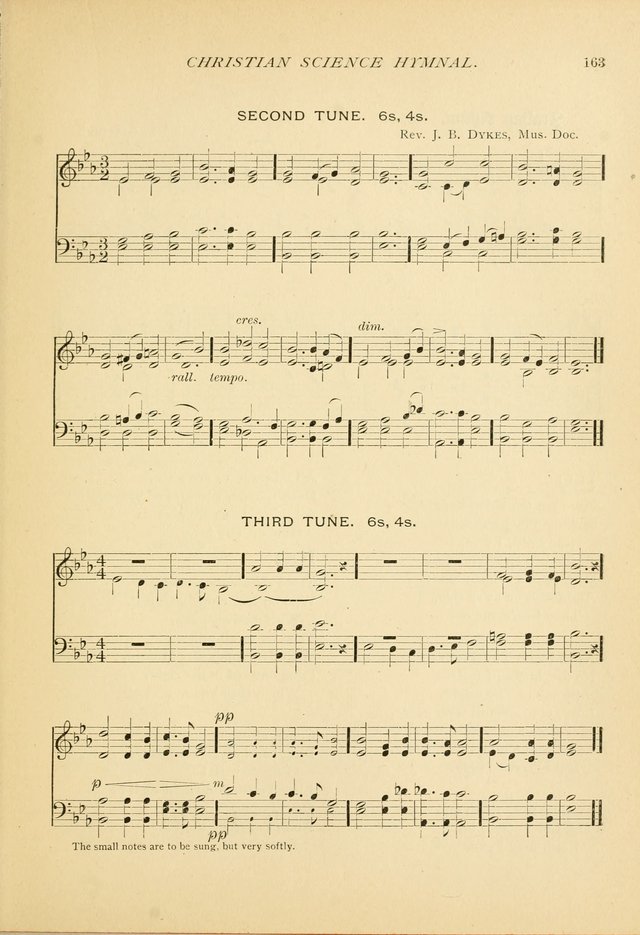 Christian Science Hymnal: a selection of spiritual songs page 163