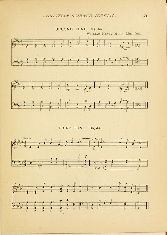 Christian Science Hymnal: a selection of spiritual songs page 171