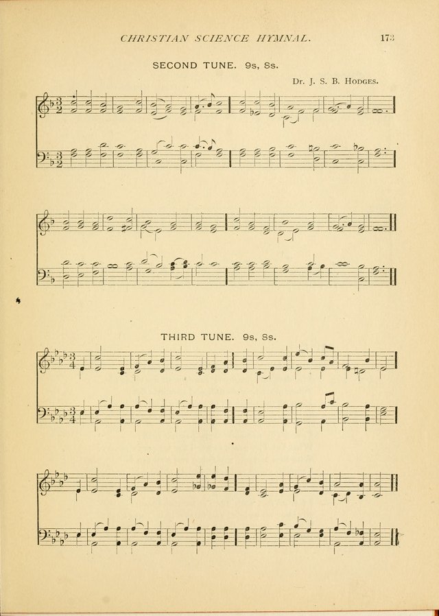 Christian Science Hymnal: a selection of spiritual songs page 173