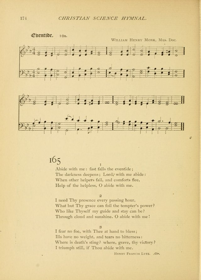 Christian Science Hymnal: a selection of spiritual songs page 174