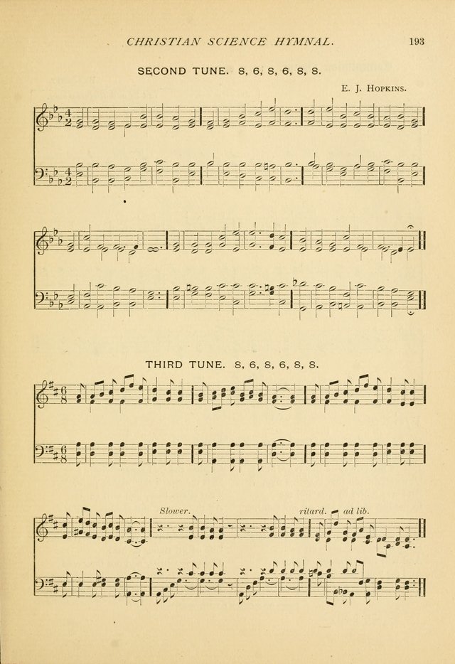 Christian Science Hymnal: a selection of spiritual songs page 195