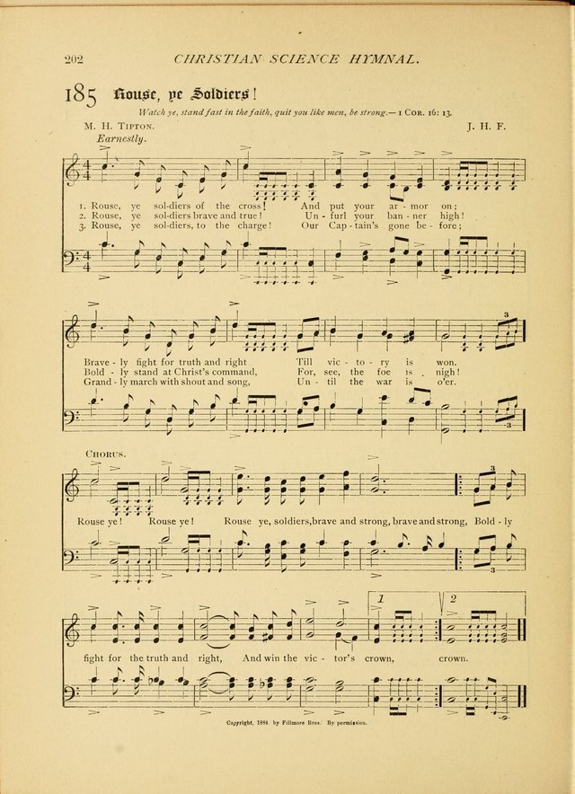 Christian Science Hymnal: a selection of spiritual songs page 204