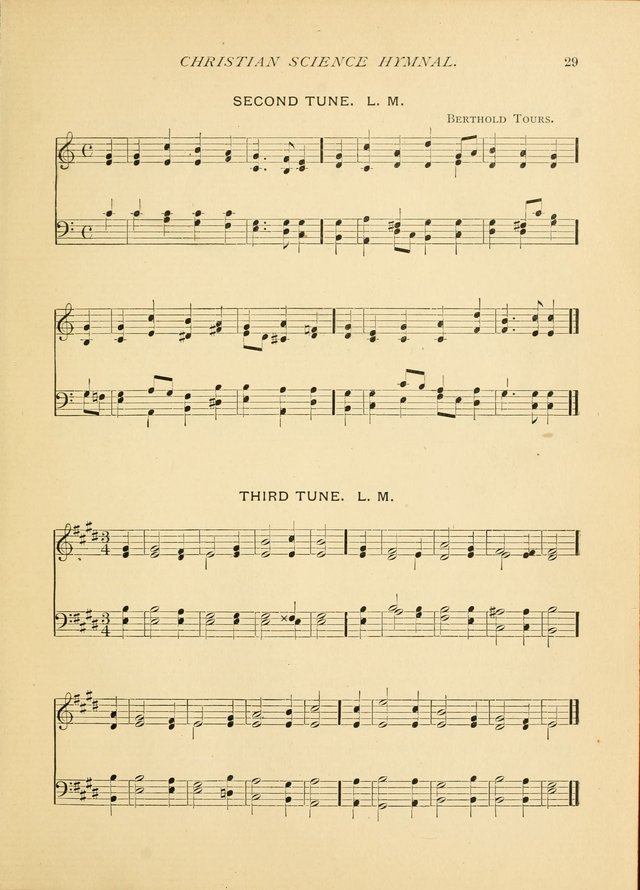 Christian Science Hymnal: a selection of spiritual songs page 29