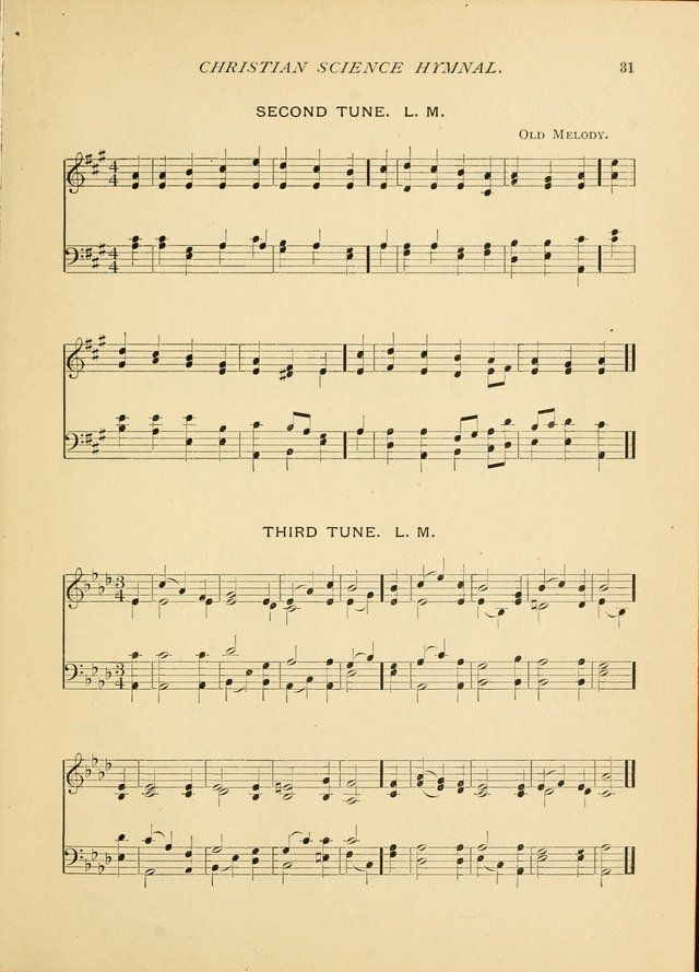 Christian Science Hymnal: a selection of spiritual songs page 31