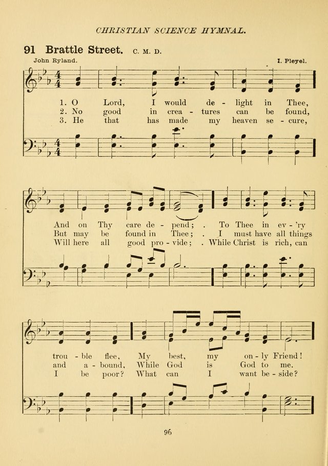 Christian Science Hymnal: a selection of spiritual songs page 105