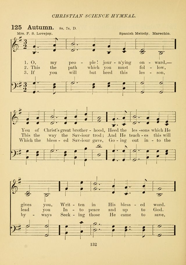 Christian Science Hymnal: a selection of spiritual songs page 141
