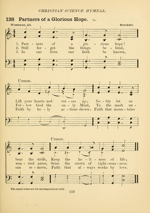 Christian Science Hymnal: a selection of spiritual songs page 162
