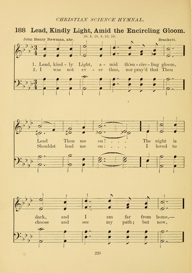 Christian Science Hymnal: a selection of spiritual songs page 235