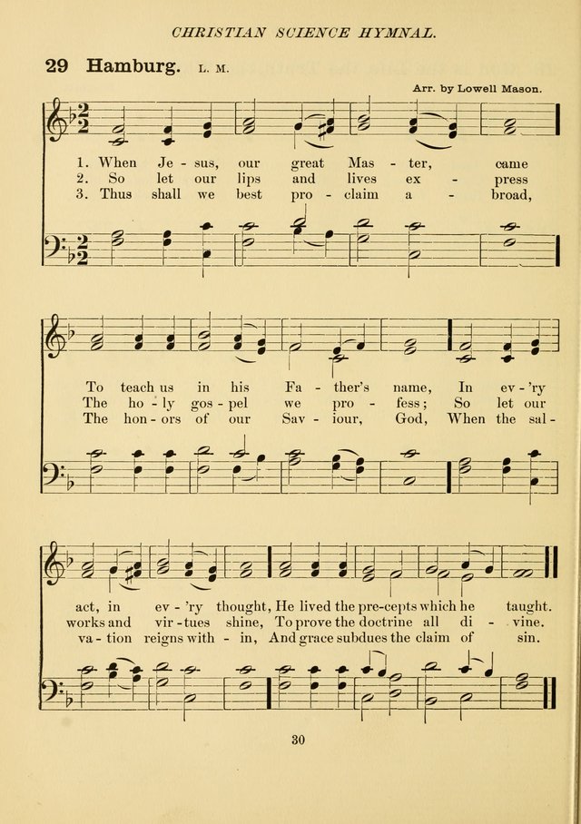 Christian Science Hymnal: a selection of spiritual songs page 39