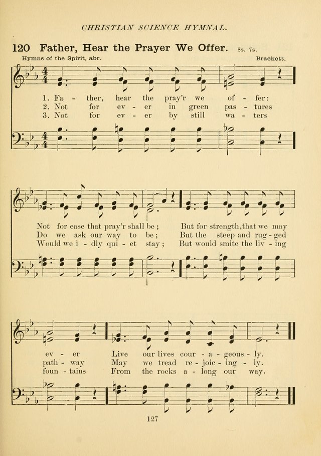 Christian Science Hymnal page 136