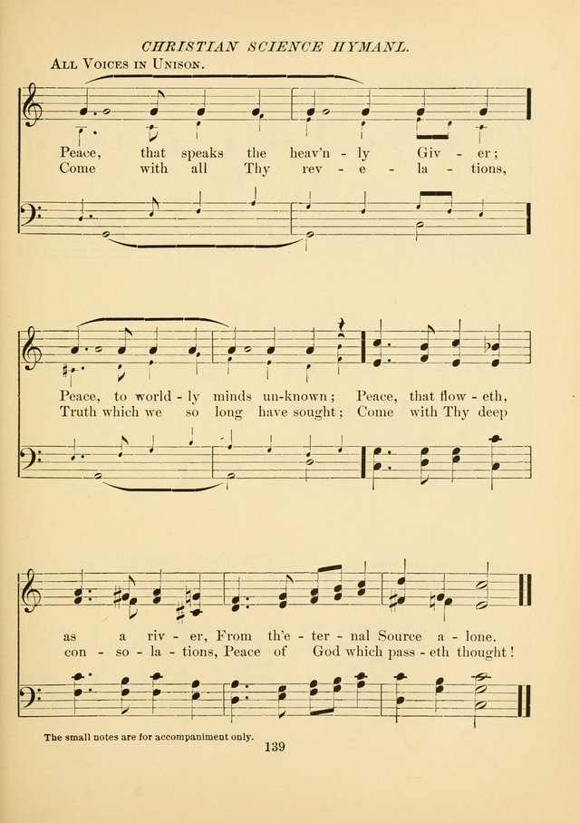 Christian Science Hymnal page 148