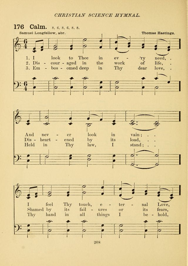 Christian Science Hymnal page 217