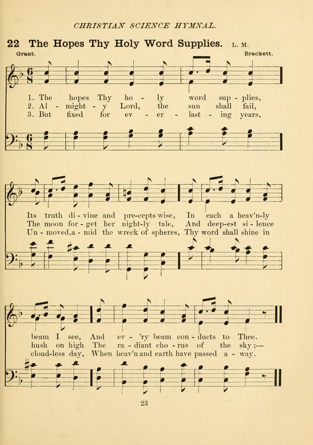 Christian Science Hymnal page 32