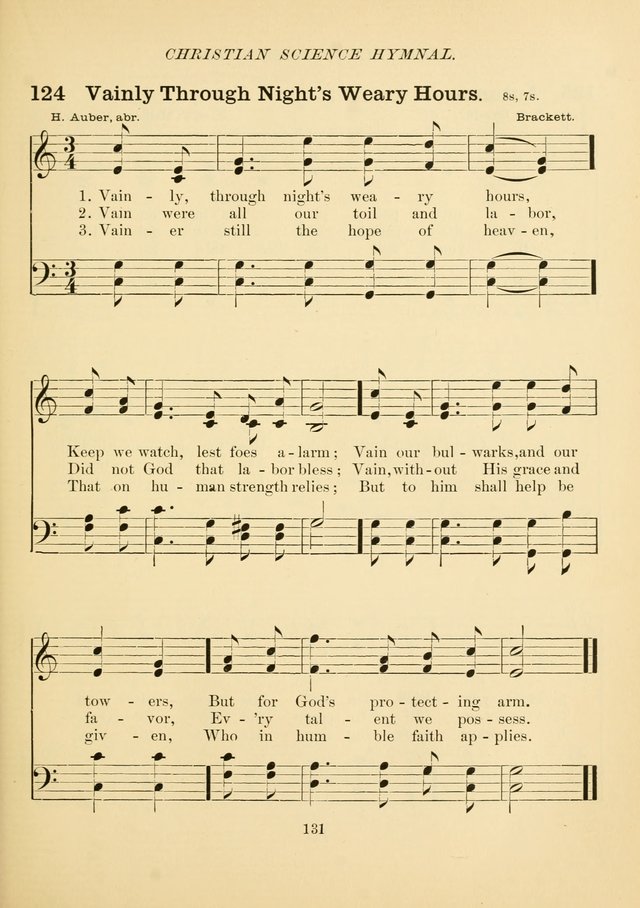 Christian Science Hymnal page 140