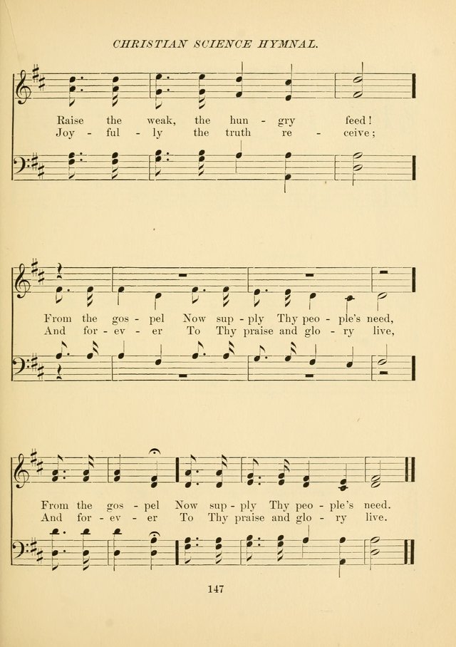 Christian Science Hymnal page 156