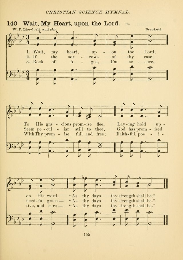 Christian Science Hymnal page 164