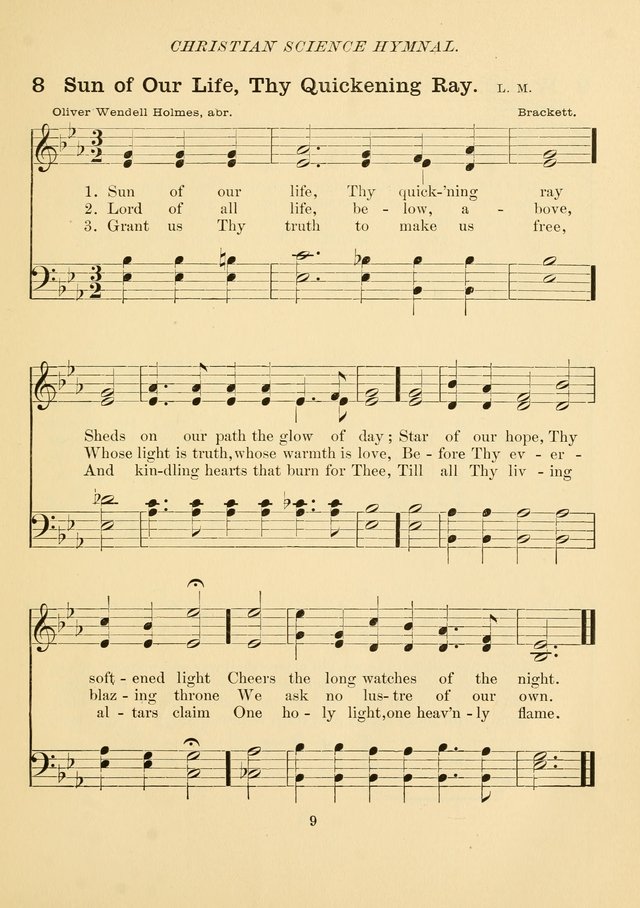 Christian Science Hymnal page 18