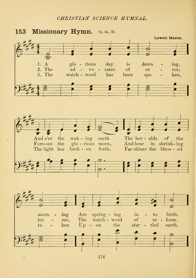 Christian Science Hymnal page 185