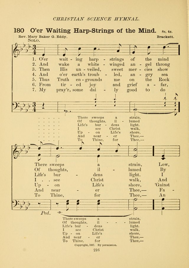 Christian Science Hymnal page 225