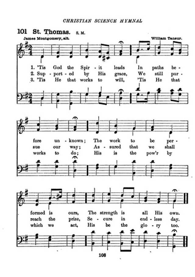 Christian Science Hymnal page 108