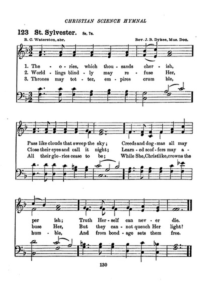 Christian Science Hymnal page 130