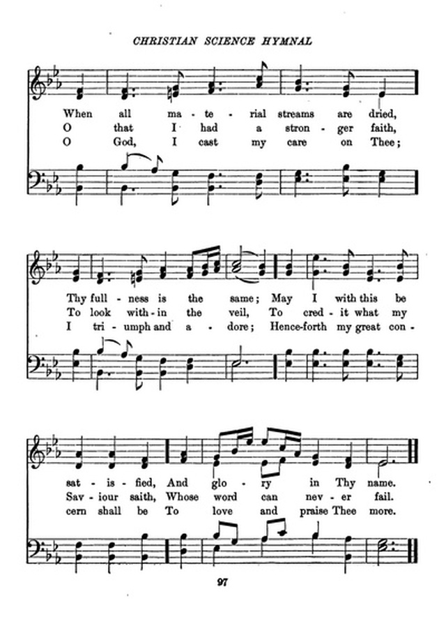 Christian Science Hymnal page 97