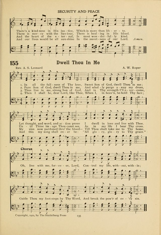 The Church School Hymnal page 135