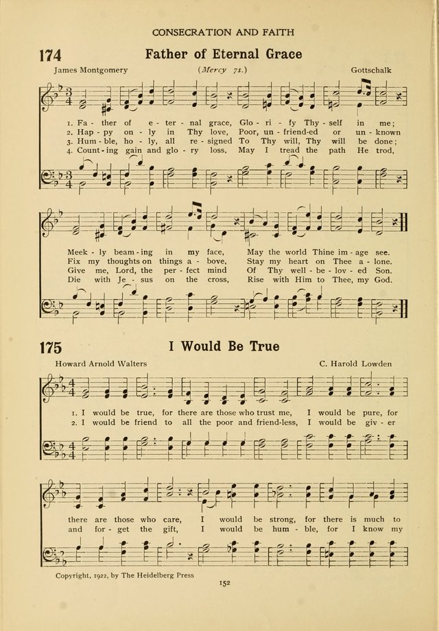 The Church School Hymnal page 152