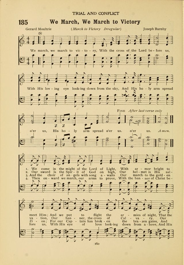 The Church School Hymnal page 160