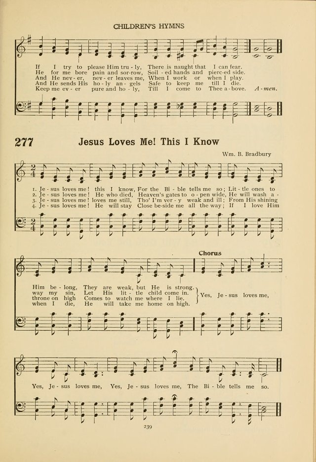 The Church School Hymnal page 239