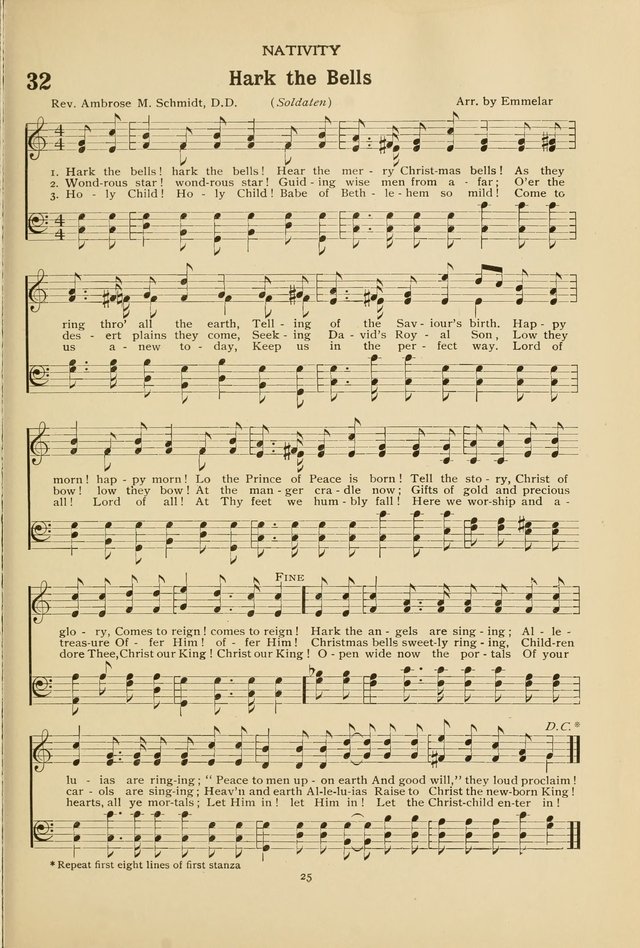 The Church School Hymnal page 25