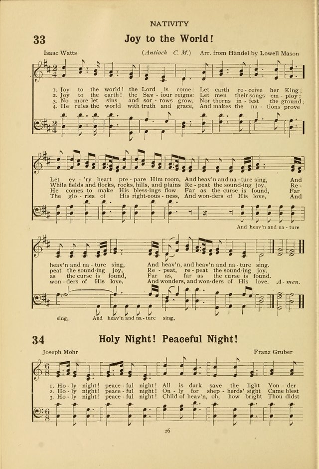 The Church School Hymnal page 26