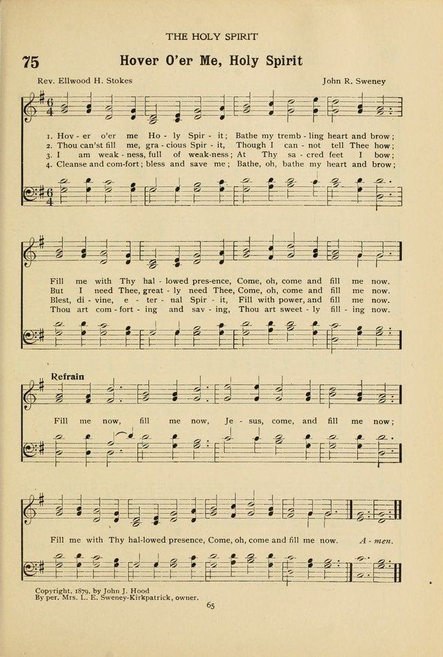 The Church School Hymnal page 65