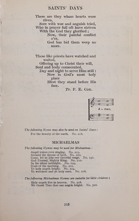 The Church and School Hymnal page 115