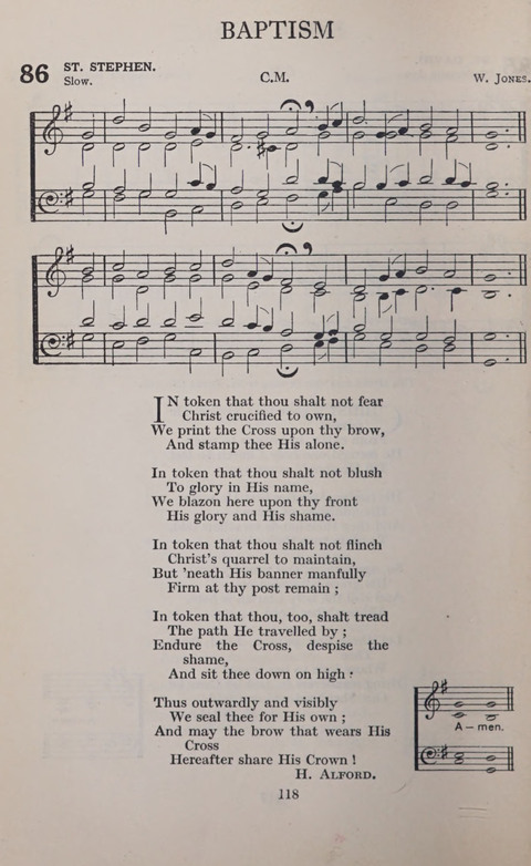 The Church and School Hymnal page 118