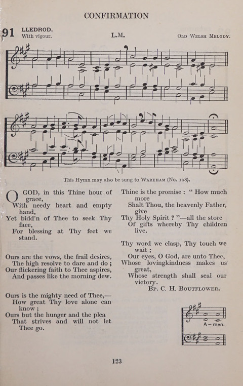 The Church and School Hymnal page 123