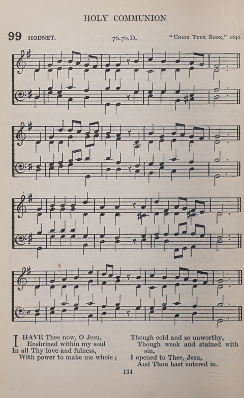 The Church and School Hymnal page 134