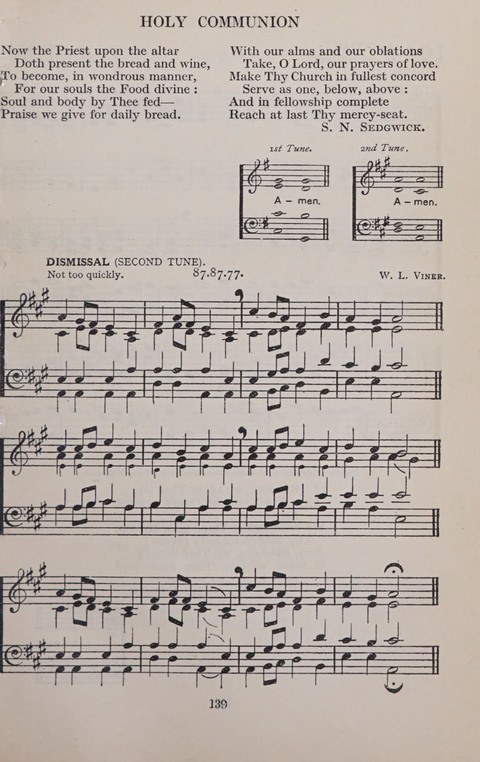 The Church and School Hymnal page 139
